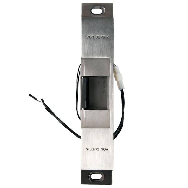 6100 Series Elc Strike, Fire Rated, US32D, 9" FP, 12 VDC, 3/4" Throw